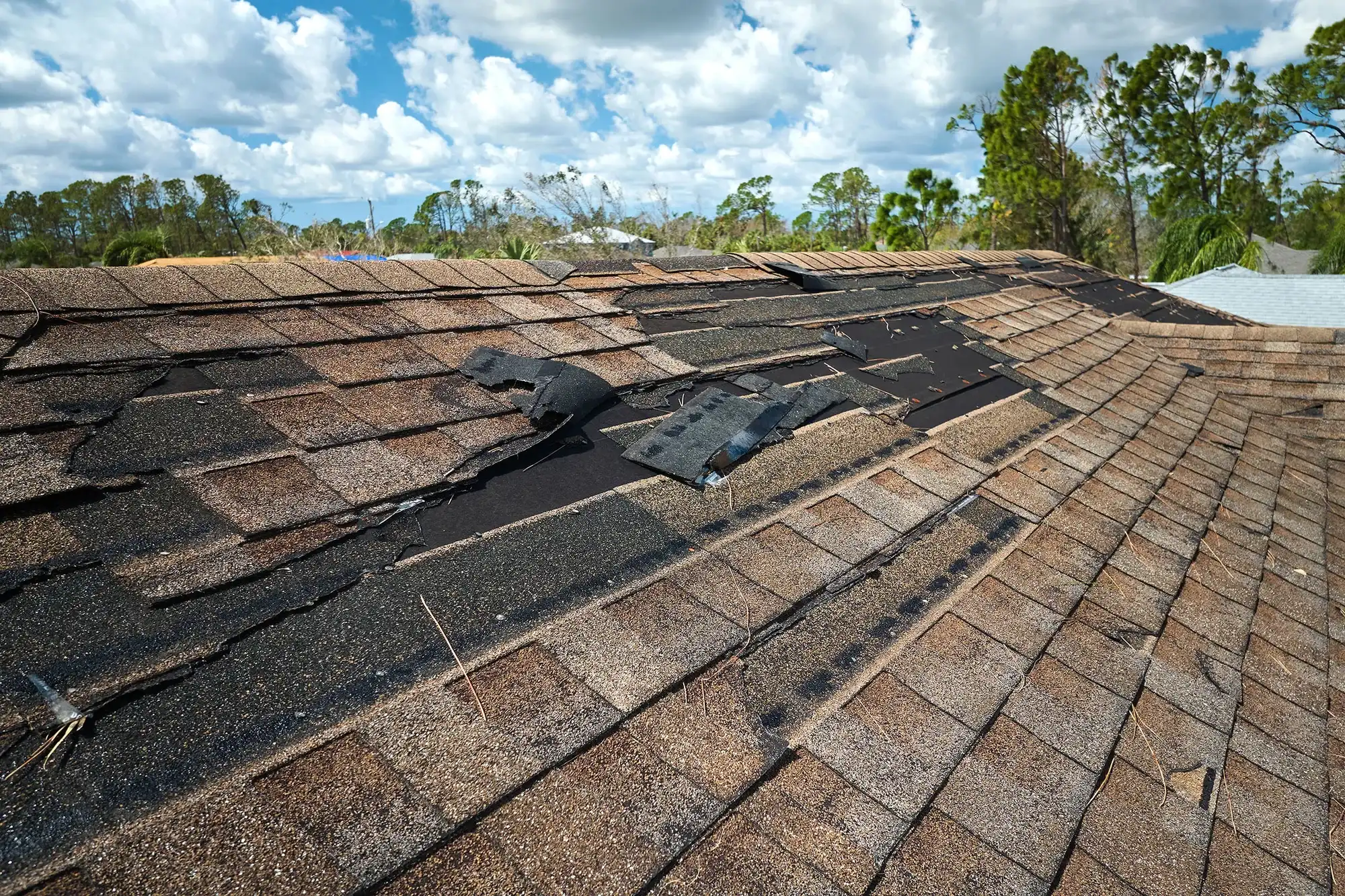 Storm Damage Roof Repair in central Kentucky